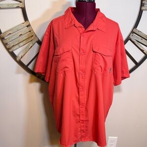 Columbia Coral Coral Button Up